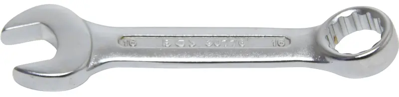 BGS 30776 Očkoplochý klíč 16 mm, extra krátký (BGS1030776)