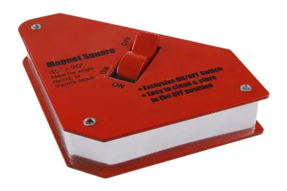 Pomocný úhlový magnet pro sváření 150 x 130 x 32 mm LEVIOR 70092 (L70092)