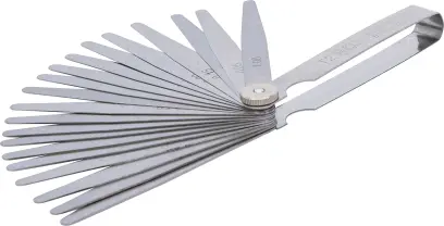 Spárové měrky 0,05 ÷ 1,0 mm BGS103083, 20 plátků (BGS103083)