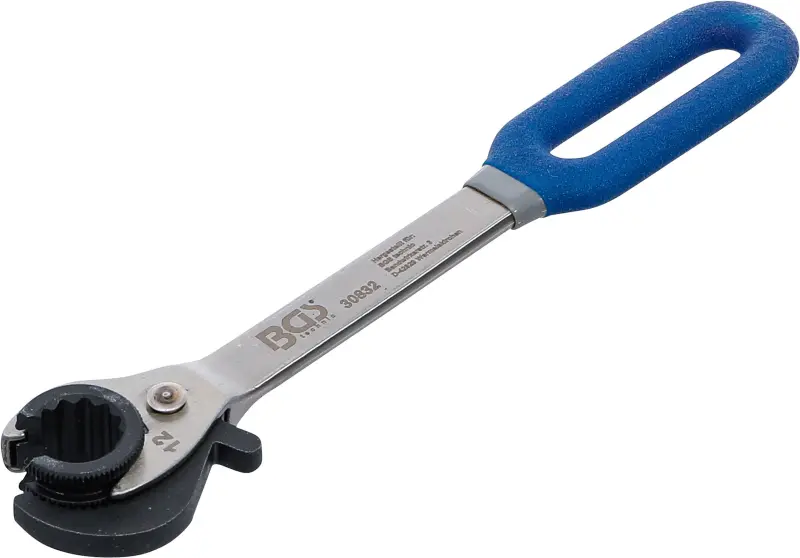 BGS 30832 Otevřený očkový klíč 12 mm s ráčnou na převlečné matice (BGS1030832)