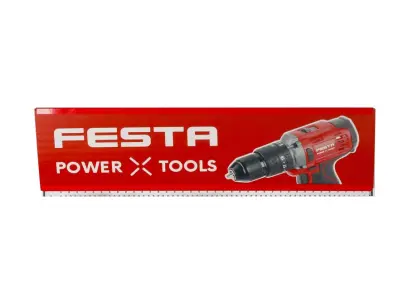Světelný panel AKU FESTA Power x tools červený (L81195)