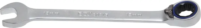 Očkoplochý klíč 15 mm s ráčnou BGS1030915 (BGS1030915)