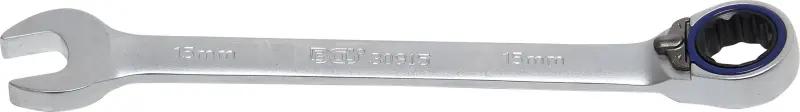 BGS 30915 Očkoplochý klíč 15 mm s ráčnou (BGS1030915)