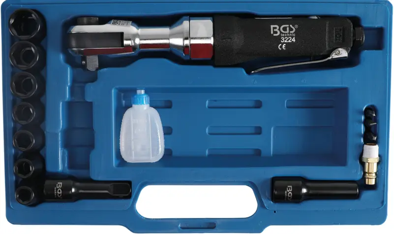 Pneumatická ráčna 1/2" BGS103224 (74 Nm) Sada 13 dílů (BGS103224)