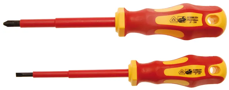 šroubovák plochý 4 mm, křížový PH2, VDE (BGS1035812)