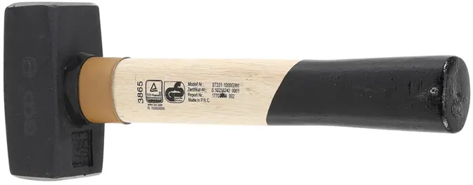 Palička s dřevěnou rukojetí 1000 g (BGS103865)