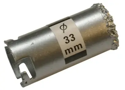 Diamantový vykružovací vrták pr. 33 mm BGS103911 ze sady BGS č. 103910 (BGS103911)