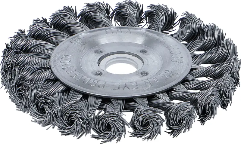 BGS 3985 Talířový copanový kartáč pr. 115 mm na autoskla. Uchycení 22,2 mm (BGS103985)
