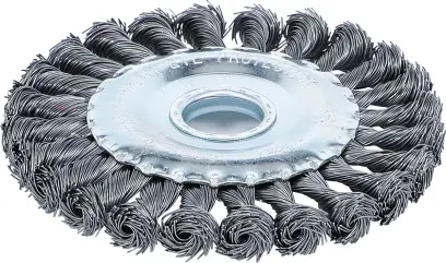 BGS 3986 Talířový copanový kartáč pr. 125 mm na autoskla. Uchycení 22,2 mm (BGS103986)