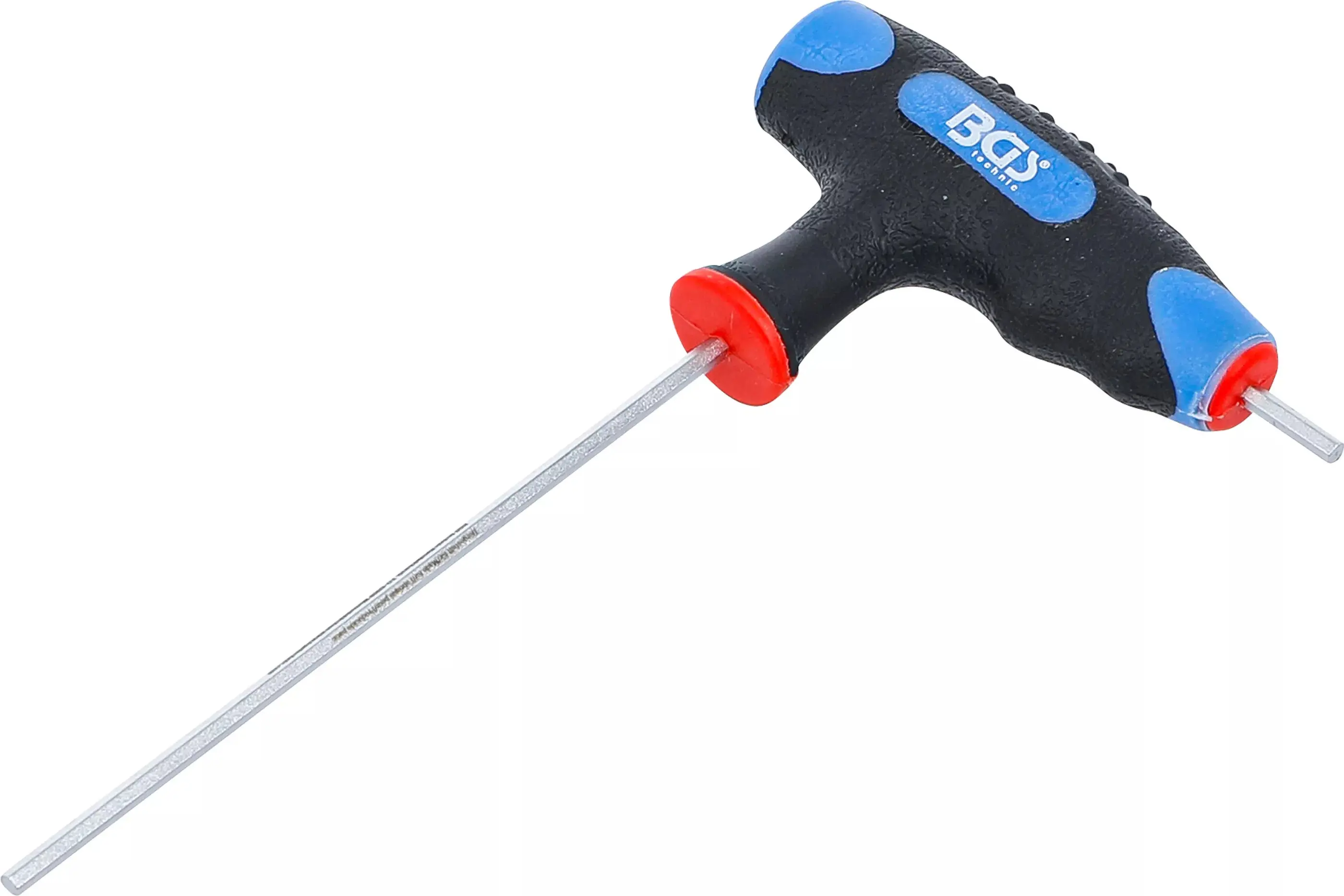 Zástrčný šestihranný klíč (inbus) 2,5 mm s T-rukojetí a boční čepelí. BGS 4010 (BGS104010-2)