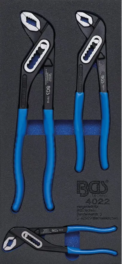 Nářaďový modul 1/3 - BGS104022 Kleště sika 175-240-300 mm (BGS104022)