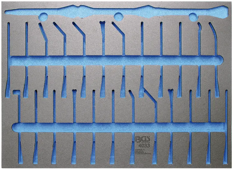 Vložka do dílenského vozíku 3/3 prázdná pro BGS 4033 (BGS104033-1)