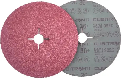 3M™ Cubitron™ II Fíbrový Disk 982C, 125 mm x 22 mm, 36+ (3M55073)