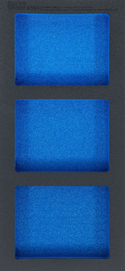 BGS 4091 Nářaďový modul 1/3 - prázdný. 3 odkládací plochy 140x110x20 mm (BGS104091)
