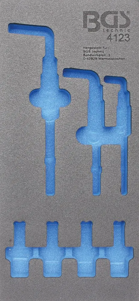 Vložka do dílenského vozíku 1/3 prázdná pro BGS 4123 (BGS104123-1)