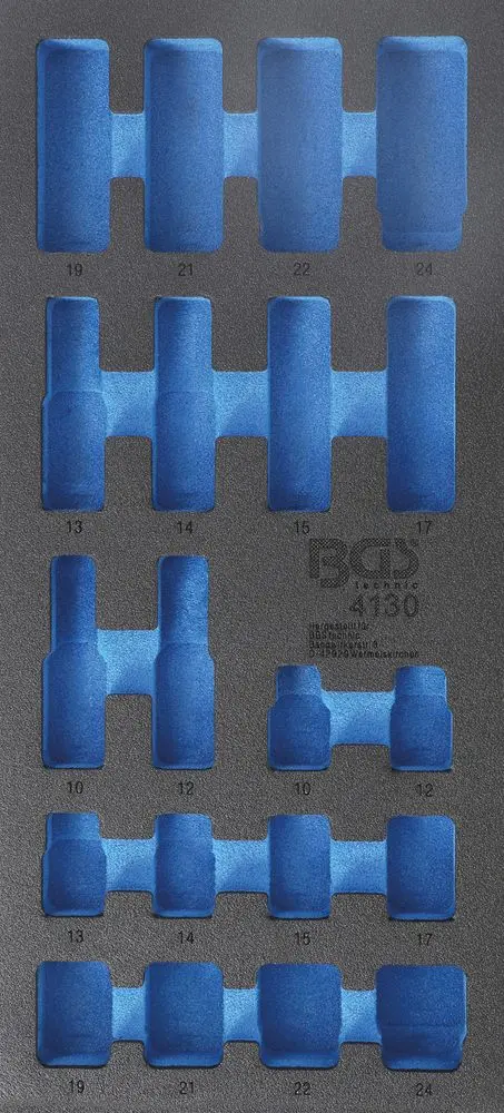 Nářaďový modul 1/3 - BGS104130-1 prázný. Pro BGS 4130 (BGS104130-1)