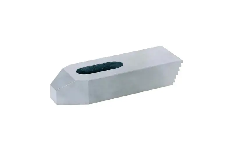 Upínací příložka 11x125 mm Format 7439190013, sražený a drážkovaný konec, nastavitelný šroub, DIN 6314 Z