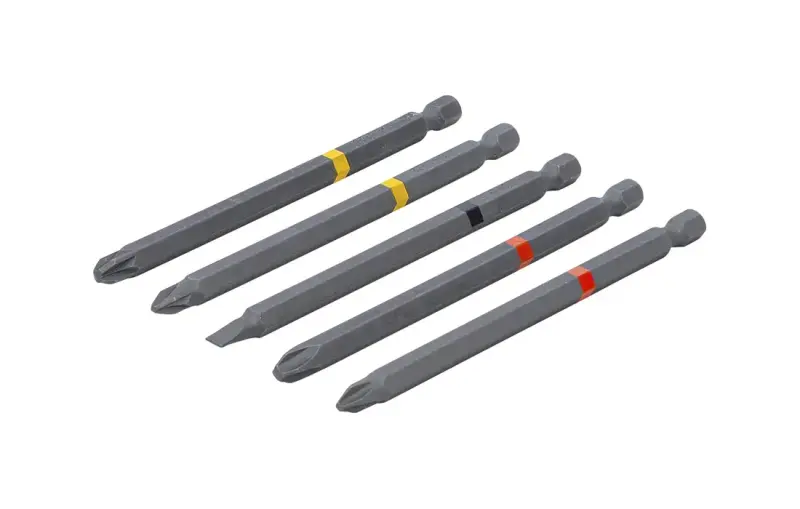Šroubovací XXL bity 1/4" Kraftmann PH, PZ, SL BGS104832 délka 110 mm (Sada 5 dílů) (BGS104832)