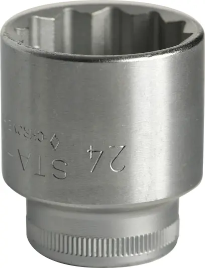 Stahlwille 45 24 - Socket 3/8" 24mm L.35mm (02010024)
