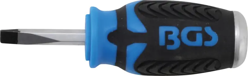 BGS 4903 Plochý šroubovák 6 x 38 mm, unášecí 4hran 1/4" v rukojeti (BGS104903)