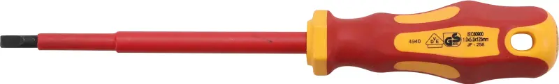 Plochý šroubovák 5,5 x 125 mm BGS104940, VDE (BGS104940)
