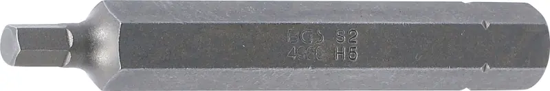 BGS 4960 Šroubovací bit 3/8" inbus 5 x 75 mm, zatíž. do 5 kg (BGS104960)