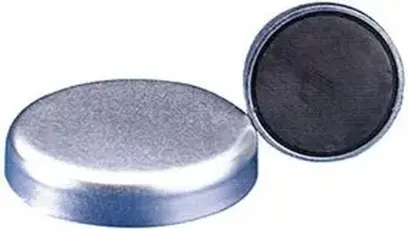 Kulatý plochý magnet 32 x 7acm Format typ 3976 k nalepování