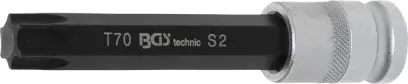 Zástrčná hlavice 1/2" T-profil T70 BGS105003, délka 120 mm (BGS105003)