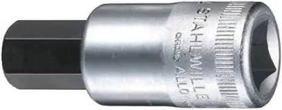 Stahlwille 54a 7/16 INHEX - Screwdriver socket 1/2" 7/16" L.60mm (03450028)