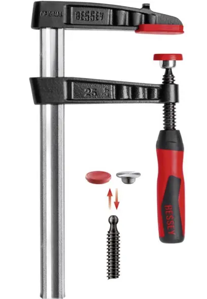 Tuhá šroubová svěrka Bessey TG10-2K z temperované litiny 100/50 mm (BES TG 10-2K)