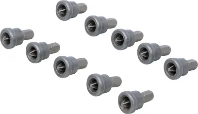 Bity 1/4" Kraftmann PH2 s hloubk. dorazem pro sádrokarton. 10 ks. BGS 50408 (BGS1050408)