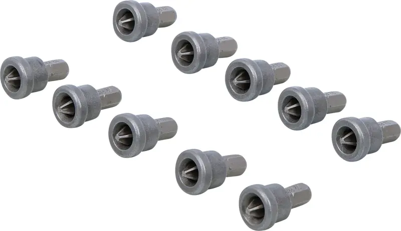 Bity 1/4" Kraftmann PH2 s hloubk. dorazem pro sádrokarton. 10 ks. BGS 50408 (BGS1050408)