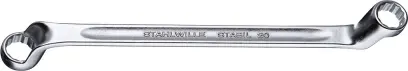 Stahlwille 20a 1/2 x 9/16 - Double-end ring spanner 1/2x9/16 L.220mm (41443234)