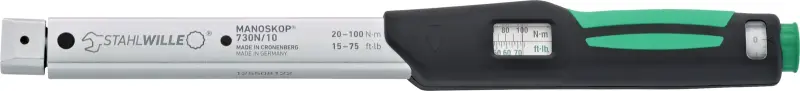 Stahlwille 730N/20 - Torque wrench w. cut-out mechanism (STAHL50181020)