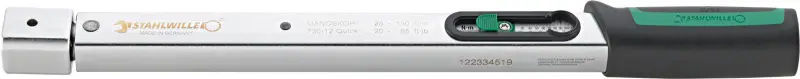 Stahlwille 730/12 QUICK - Torque wrench w. cut-out mechanism (50184012)