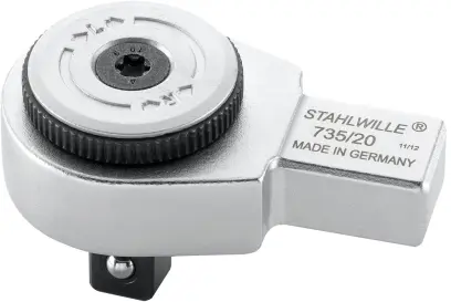 Nástavec mom. klíče Stahlwille 735/20 - přepínací ráčna 1/2" (14 x 18 mm) (STAHL58250020)
