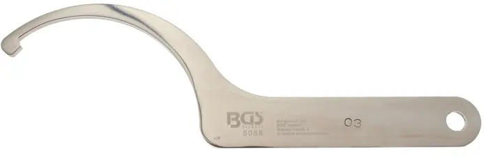 Hákový klíč BGS105088 pro napnutí řetězu (Nové modely Triumph) (BGS105088)
