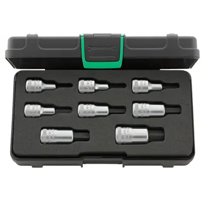 Nástrčné hlavice 1/2" 5 ÷ 17 mm Stahlwille 91331216 (Sada 8 dílů) (STAHL91331216)