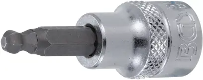 Zástrčná bitová hlavice 3/8" inbus 5 mm s kulovou hlavou. BGS 5112 (BGS105112)