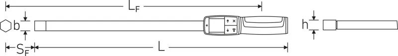 Momentový klíč Stahlwille MANOSKOP® 714/1 (1 ÷ 10 Nm) (STAHL96500901)