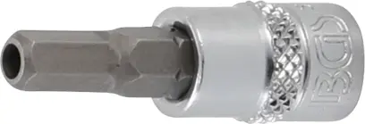 BGS 5156-5 Hlavice zástrčná 1/4" 6hran 5 mm s vrtáním (BGS105156-5)