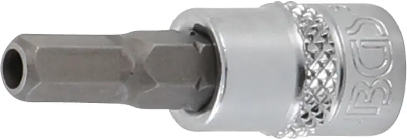 BGS 5156-5 Hlavice zástrčná 1/4" 6hran 5 mm s vrtáním (BGS105156-5)