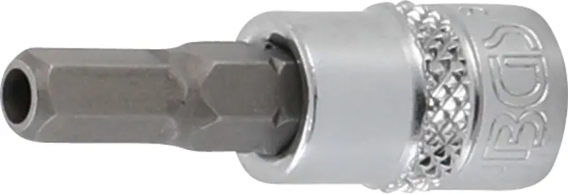 BGS 5156-5-5 Hlavice zástrčná 1/4" 6hran 5,5 mm s vrtáním (BGS105156-5-5)
