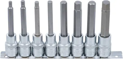 BGS 5176 Zástrčné hlavice 1/2" šestihran 5 ÷ 13 mm (Sada 8 dílů) (BGS105176)