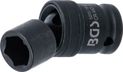 BGS 5200-16 Nástrčná hlavice BGS technic 1/2" 16 mm kloubová, tvrzená (BGS105200-16)