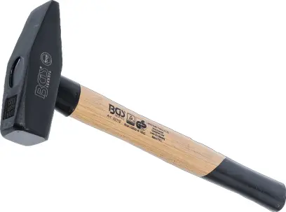 Zámečnické kladivo 1000 g BGS1052310, hickory rukojeť, TÜV-GS (BGS1052310)