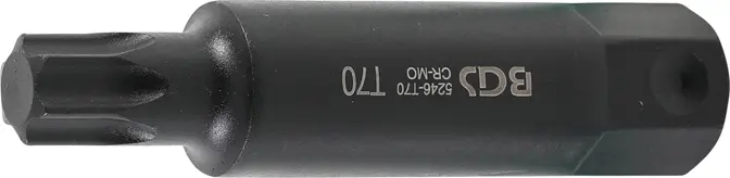 Bit XXL šestihran 22 mm pro Torx T70 x 100 mm BGS105246-T70, úderový (BGS105246-T70)