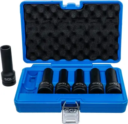 BGS 5250 Nástrčné hlavice 3/4" úderové. Kombinace E - Profil a 12hranné. Sada 6 dílů (BGS105250)