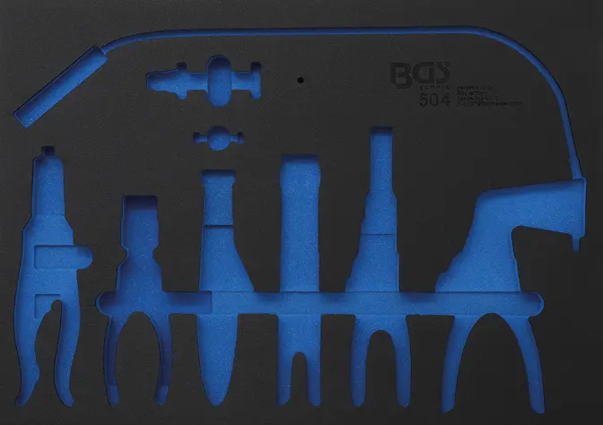 Vložka do dílenského vozíku 2/3 | prázdná | pro BG (BGS100504-1)