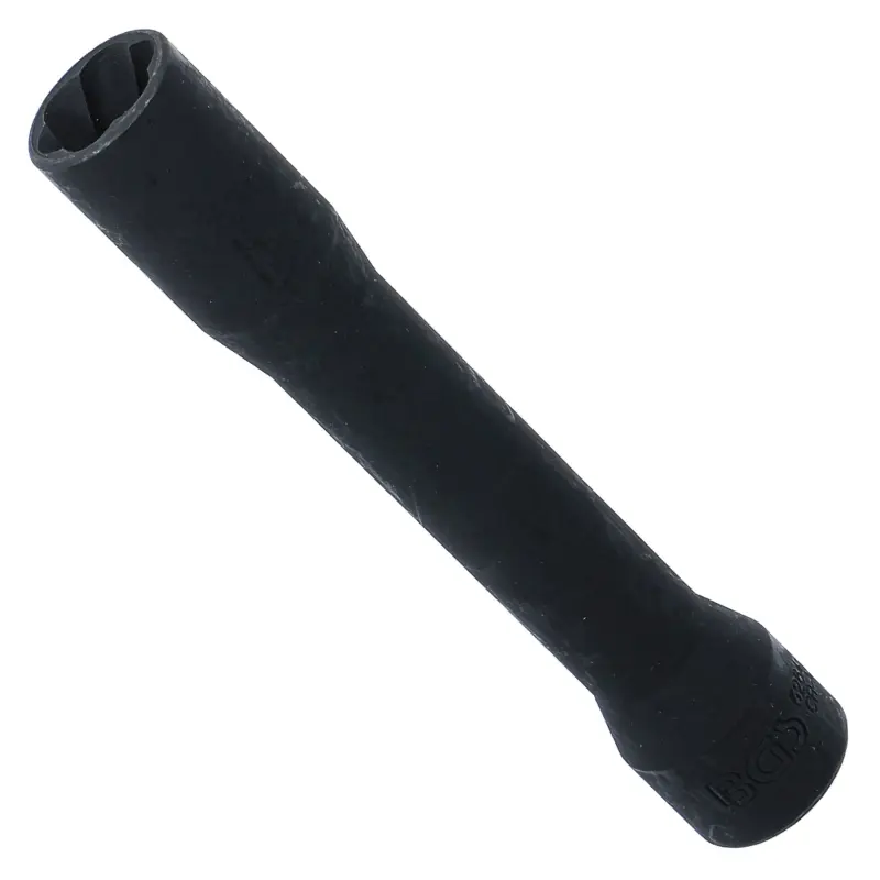 Nástrčná hlavice 1/2" 17 mm BGS105264-17, prodloužená, speciální profil pro poškozené matice (BGS105264-17)